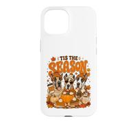 Tis The Season Thanksgiving Great Dane Pumpkin Costume Coque pour iPhone 15