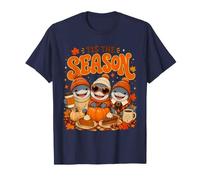 Tis The Season Thanksgiving Shark Pumpkin Costume T-Shirt