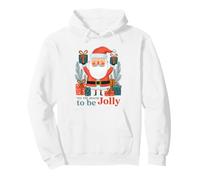 Tis The Season to Be Jolly Santa Christmas Holiday Xmas Sweat à Capuche