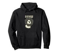 « Tis the Season to Be Spooky Gothic Ghost and Black Rose » Sweat à Capuche