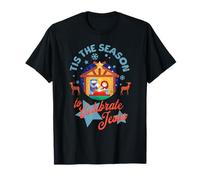 Tis The Season to Celebrate Jésus Crèche de Noël T-Shirt