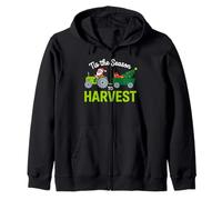 Tis The Season To Harvest Tracteur agricole Noël Sweat à Capuche
