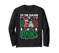 Tis The Season to Read Book Christmas Lover Holiday Reading Manche Longue