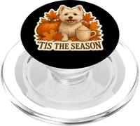 Tis The Season West Highland White Terrier Automne PopSockets PopGrip pour MagSafe