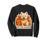 Tis The Season West Highland White Terrier Automne Sweatshirt