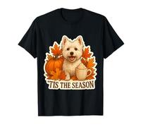 Tis The Season West Highland White Terrier Automne T-Shirt