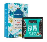 Tisane, 9 Sachets de Thé au Jasmin sans Sucre avec Arôme Floral au Jasmin