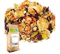 Tisane Ayurvédique Bio - Ayurveda Relax - Tisanes en Vrac - 1 kg (400 tasses) - 100% Agriculture Biologique - Thés Direct