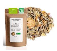 Tisane Bio Ayurvediques Saveur du Soir - 100g (40 tasses) - Thé en vrac 100% Agriculture Biologique - Mes-Thés