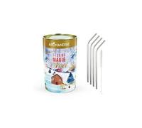 Tisane bio Magie de Noël + 4 pailles en inox Youdoit