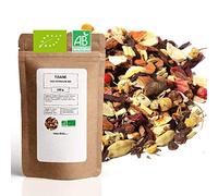 Tisane Bio Paix intérieure - 100g (40 tasses) - Thé en vrac 100% Agriculture Biologique - Mes-Thés