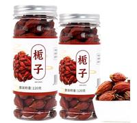 Tisane Chinoise de Gardénia Séché (240 G), Gardenia Jasminoides, Ellis Fructus, Zhizi Hua, Cueillette Fraîche, Séchage Naturel, Particules Entières, Tamisage Artificiel