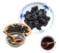 Tisane chinoise Fruits mûrs noirs Thé aux fruits Nouveau thé parfumé Thé vert Soins de santé Fleurs Thé Top-Grade Aliments verts et sains Rose Aubergine Thé (250)