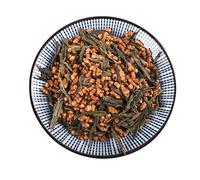 Tisane Chinoise Genmaicha Mélange De Feuilles De Riz Brun Et De Thé Vert Facilite La Digestion Frit à La Main Soulage Le Stress Thé Parfumé Thé Vert Bio En Vrac Infusion De Riz Brun (100g)