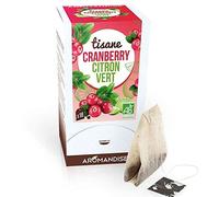 Tisane cranberry et citron vert bio - 18 sachets