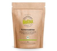 Tisane d'aiguilles de pin bio 250g - coupée- sans agents de remplissage - récolte fraîche dans l'UE - mise en bouteille et certifiée en Allemagne - Biotiva