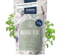 Tisane De Marrube Blanc (300g)-Marrube Blanc Délicatement Séché-100% Pur Et Naturel En Feuilles En Vrac Sans Additifs-Infusion Rafraîchissante Et Saine-Marrubium Vulgare