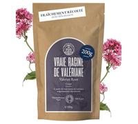 Tisane de racine de valériane Monte Nativo (200 g) - Tisane de valériane délicatement séchée, aromatique et savoureuse - 100% pure et naturelle - Sans additifs (Valeriana officinalis)