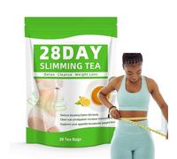 Tisane Détox 28 Jours - Tisane Minceur Naturelle For Une Détox Douce Et Un Bien-être Au Quotidien(1PCS)
