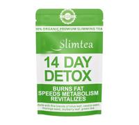 Tisane Détoxifiante For La Perte De Poids (14 Jours) - Brûleur Graisse Naturel For Abdominale, Favorise Le Nettoyage Du Corps Et Une Digestion Saine(1PCS)