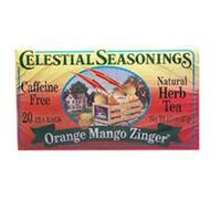Tisane D'Herbes Zinger Orange Mandarine 20 Sachets Par Celestial Seasonings