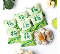 Tisane En Sachets Individuels Tisane Enzymatique à La Prune De Chine Thé Vert Parfumé à La Prune Séchée Sans Additifs Infusion De Fleurs Et De Fruits Pour La Digestion (60pcs)