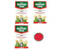 ✅ Tisane Ernst Richter spécial Transit | Plusieurs conditionnements | Lot de 3 boîtes de 20 infusions + en cadeau : sous-tasse en silicone ⭐️ (Lot de 3)