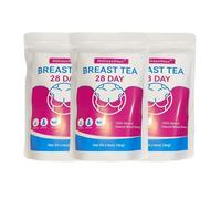 Tisane For La Poitrine - Thé Soin Buste 28 Jours, Mélange D'herbes Naturelles For La Forme Et Le Maintien Des Courbes De La Poitrine, Tisane Bien-être Quotidienne(3PCS)