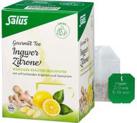 Tisane Gourmet Gingembre Citron Salus, Tisane aux herbes et aux fruits 15pc