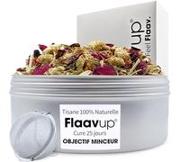 Tisane Minceur Detox & Infuseur - The minceur Perte de Poids Drainant - Tisane Detox Naturel formulée avec 9 Ingrédients - Tisane Ventre Plat - Boite 90g - Thé Maté Enrichie en Camomille romaine
