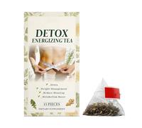 Tisane minceur, mélange naturel de perte de poids, boisson détox ventre plat, paquet de 15 soutien digestif, thé stimulant le métabolisme avec des ingrédients végétaux, thé de gestion du poids pour fe