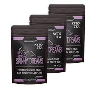 Tisane Naturelle For Le Sommeil 28 Jours - Relaxation, Nuits Reposantes Et Minceur En Douceur - Mélange De Plantes For Un Sommeil Réparateur(3PCS)