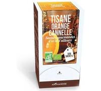 Tisane orange et cannelle biologique - 20 sachets Aromandise