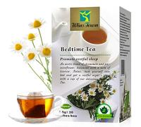 Tisane Sommeil Bio - Camomille, Réglisse, 20 Sachets de thé de 2,5 g,Aide à Dormir, Réduit Stress