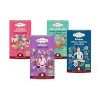 Tisanes Bio Apaisantes Sans Caféine - Relaxation, Lâcher-Prise, Respiration Fluide, Sommeil Naturel - Infusions Bien-Être du Soir