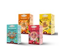 Tisanes Bio Sans Caféine - Vitalité Matin, Équilibre Journée, Digestion Après-Repas, Relaxation Soir - Infusions Bien-Être Naturelles et Artisanales