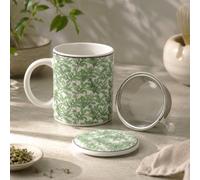 Tisanière avec filtre & couvercle, latte lovers