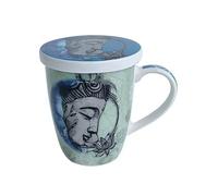 Tisanière en porcelaine avec infuseur Thème Zen