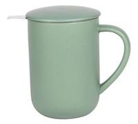 Tisanière Uno amande mat 47 cl - Table Passion - Vert - Grès Vert G