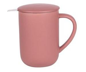 Tisanière Uno rose mat 47 cl - Table Passion - Rose - Grès Rose G