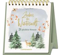 Tisch-Adventskalender - Zauber der Winterwelt: 24 glückliche Momente