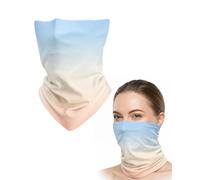 TISCH Cache-cou multifonction 1 pièce, dégradé. Masque facial UV respirant pour vélo & moto. Protection solaire complète contre vent, poussière, insectes. Idéal activités outdoor