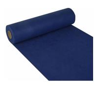Papstar Chemin de table 'soft selection' bleu foncé, Bleu G