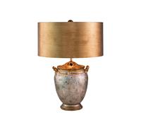 Tisch Lampe E27 En Argent Or Classique Chambre À Coucher Salle De Séjour