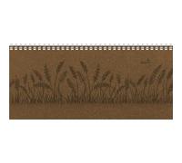 Tisch-Querkalender Nature Line Malt 2026 - Tisch-Kalender - Büro-Kalender quer 29,7x13,5 cm - 1 Woche 2 Seiten - Umwelt-Kalender - mit Hardcover