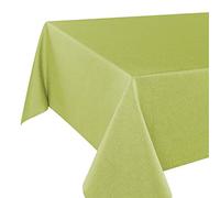 Tischdeckenshop24 Nappe de Table Vienne Vert, imperméable Anti Tache, pour Toute l'année, rectangulaire 140x220 cm