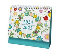 Tischkalender 2026 - Monatsplaner Aus Dickem Papier, Ästhetischer Desktop-Kalender 2026-2027, Desktop-Kalenders | Für Die Terminplanung, Zuhause, Büro, Schule, Lehrer, Schüler, Neujahr