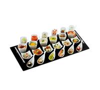 Tish 54700 Assiette à dessert set apéritif 37 pièces