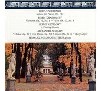 Tishchenko : Sonate pour piano n° 9 + Scriabin, Slonimsky, Tchaikovski.