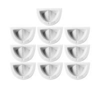 TISHITA 10 Bacs de Prélèvement Gradués pour Maisons de Retraite et Laboratoires, 1000 Ml